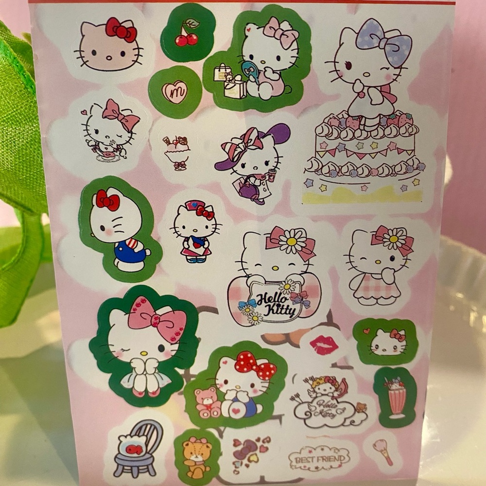 10/$10 Hello Kitty Sticker Sheet